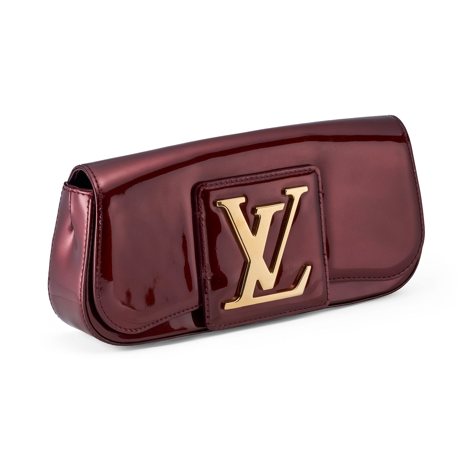 Louis Vuitton Sobe Clutch - Monogram Vernis Amarante